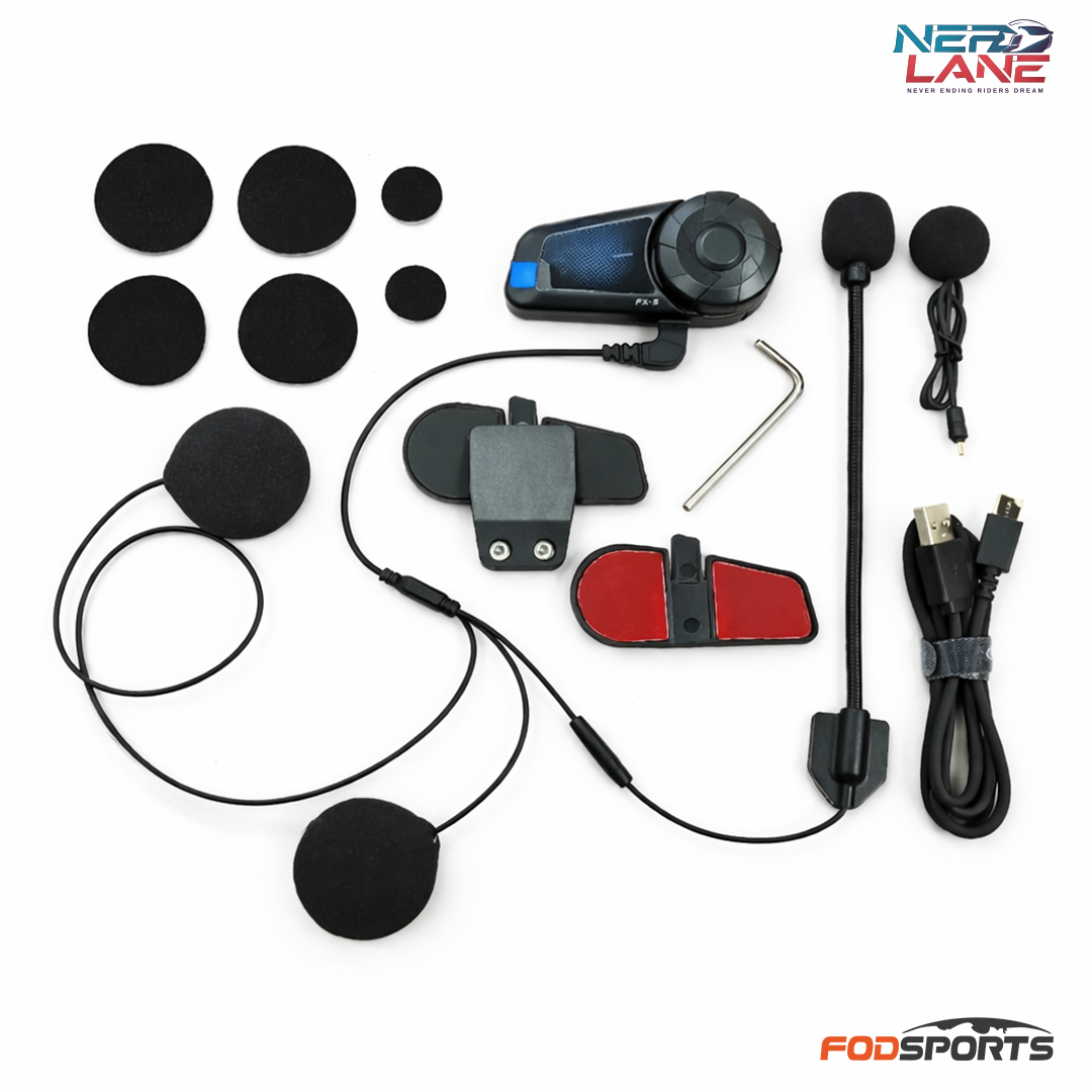 FodSports FX-S components on a white background