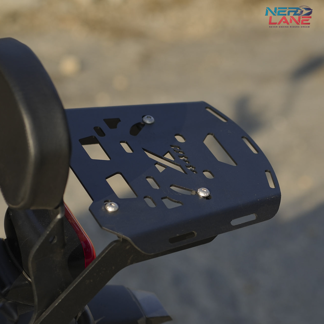 Moto Torque Harley 440X Back Carrier with Backrest