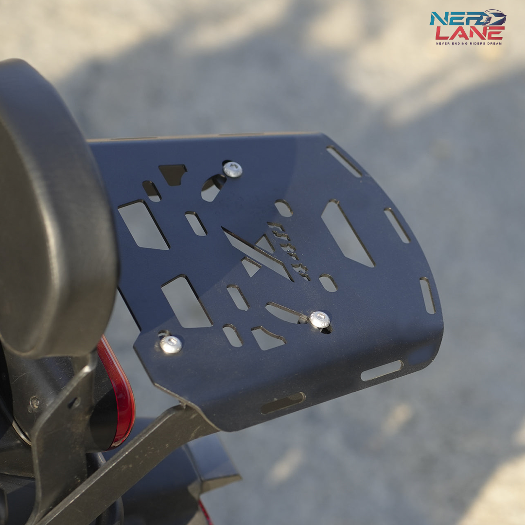 Moto Torque Harley 440X Back Carrier with Backrest