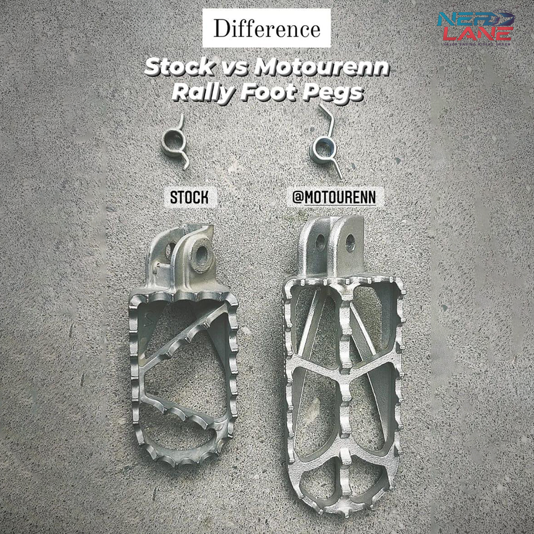 Motourenn KTM Adventure 390 Rally Foot Pegs