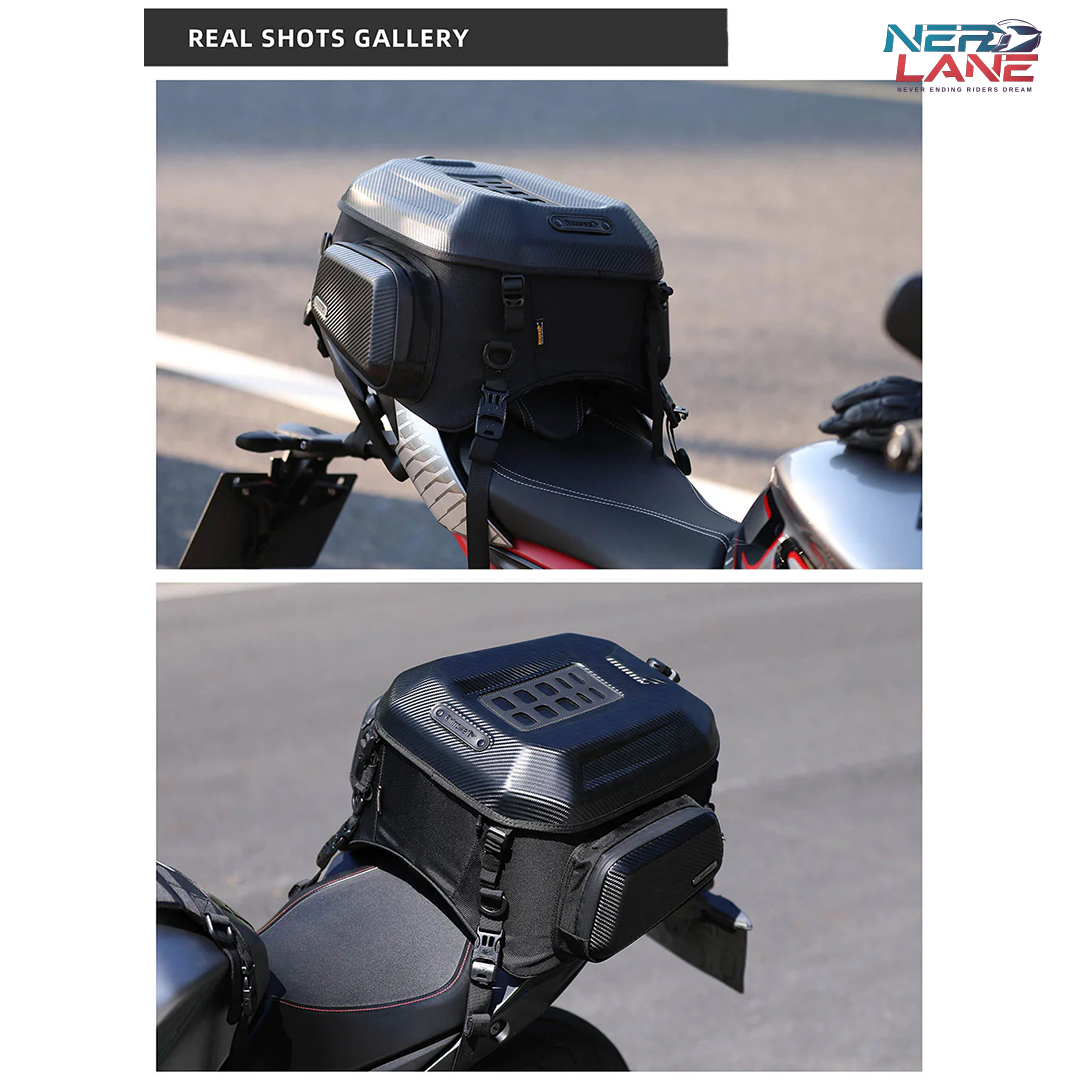 Rhinowalk 23L–35L Expandable Hard Shell Tail Bag (MT2335KC)