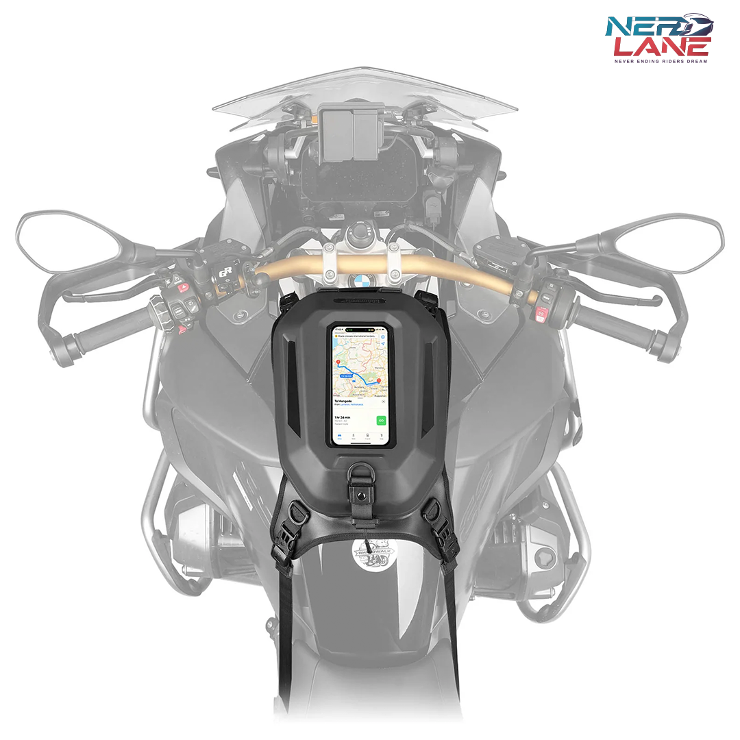 Rhinowalk 5.6L Waterproof Hardshell Tank Bag (MTR2506BK)