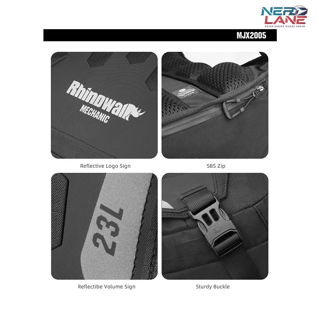 Rhinowalk 23L Mechanic Backpack (MJX2005)
