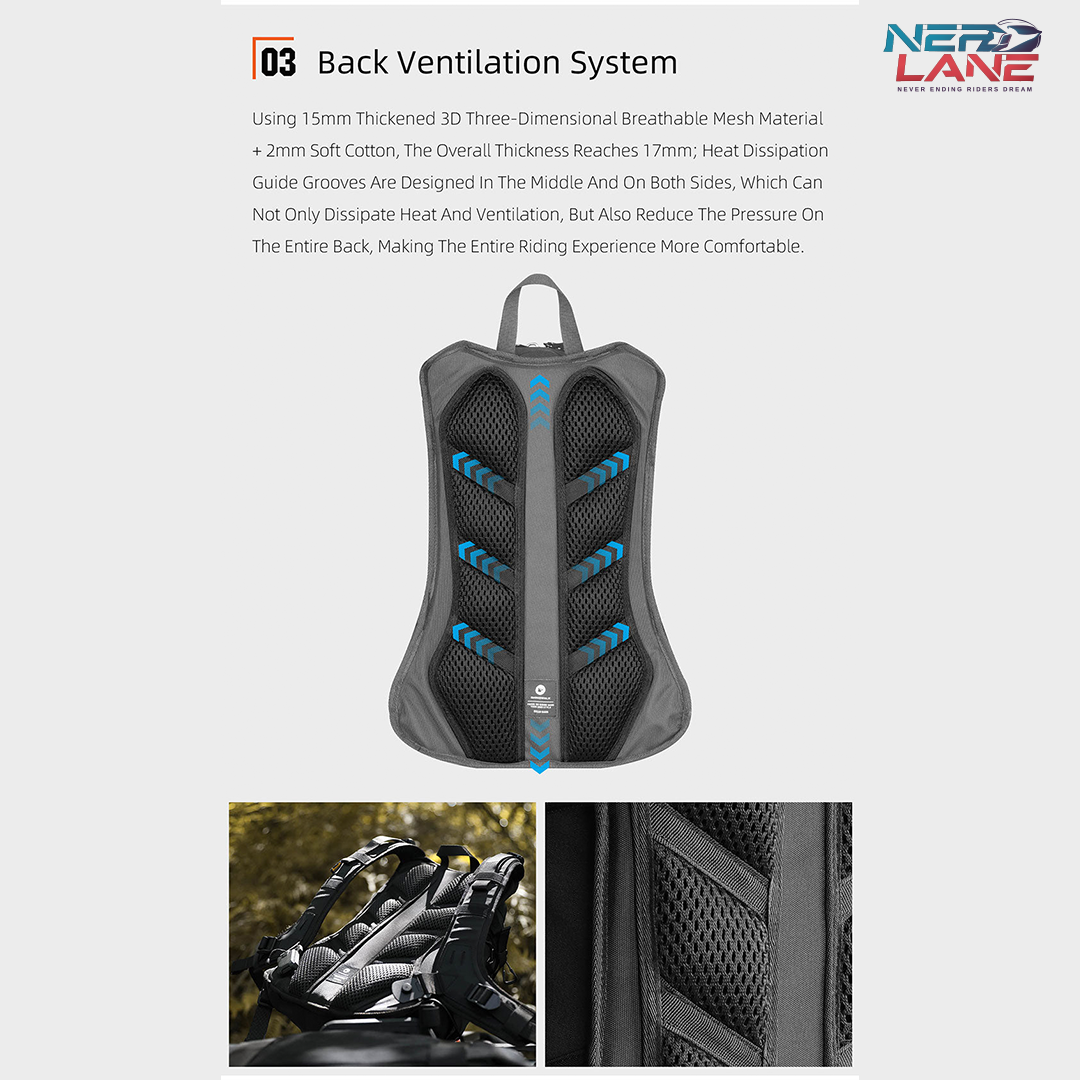 Rhinowalk 23L Mechanic Backpack (MJX2005)
