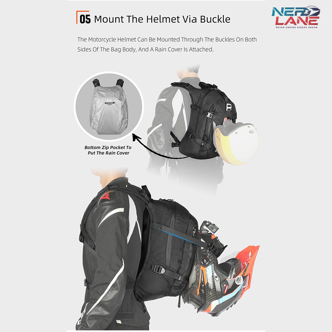 Rhinowalk 23L Mechanic Backpack (MJX2005)