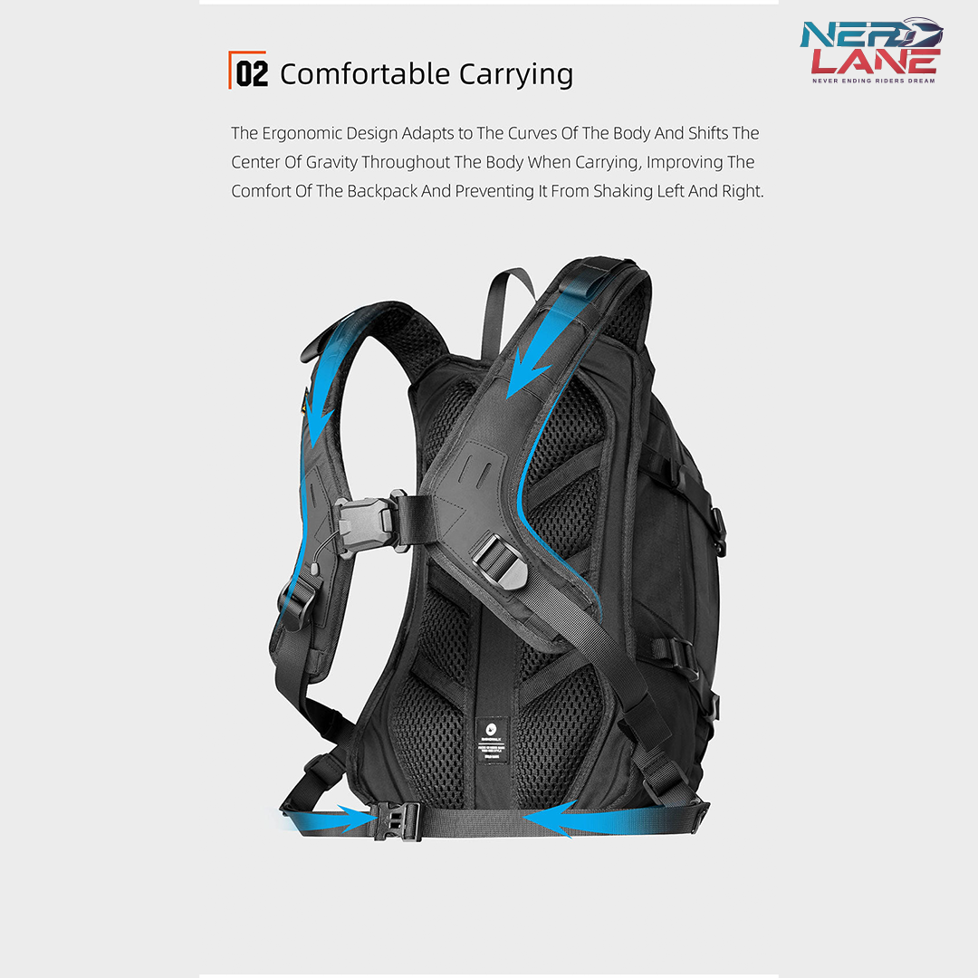Rhinowalk 23L Mechanic Backpack (MJX2005)