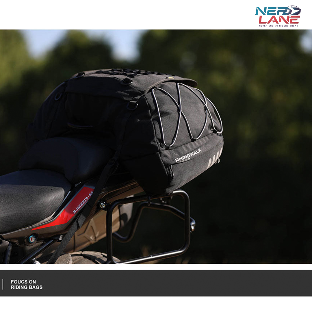 Rhinowalk 35-50L Motorcycle Tail Bag (MT3550)