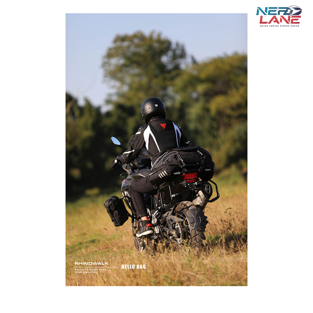 Rhinowalk 35-50L Motorcycle Tail Bag (MT3550)