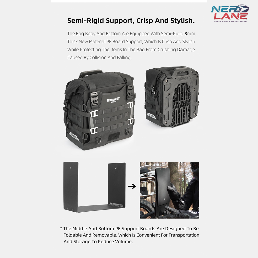 Rhinowalk Mechanics Series 35L Quick Release Side Bag (MJX2004)