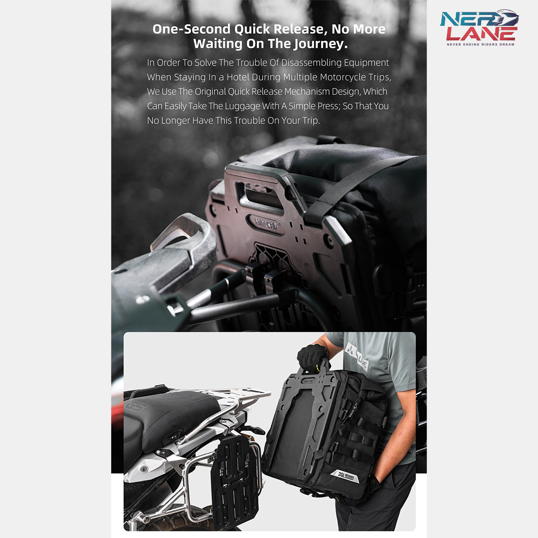 Rhinowalk Mechanics Series 35L Quick Release Side Bag (MJX2004)