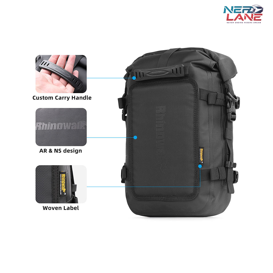 Rhinowalk 6L Waterproof Crash Bar Bags (MT2206BK) (Single Unit)
