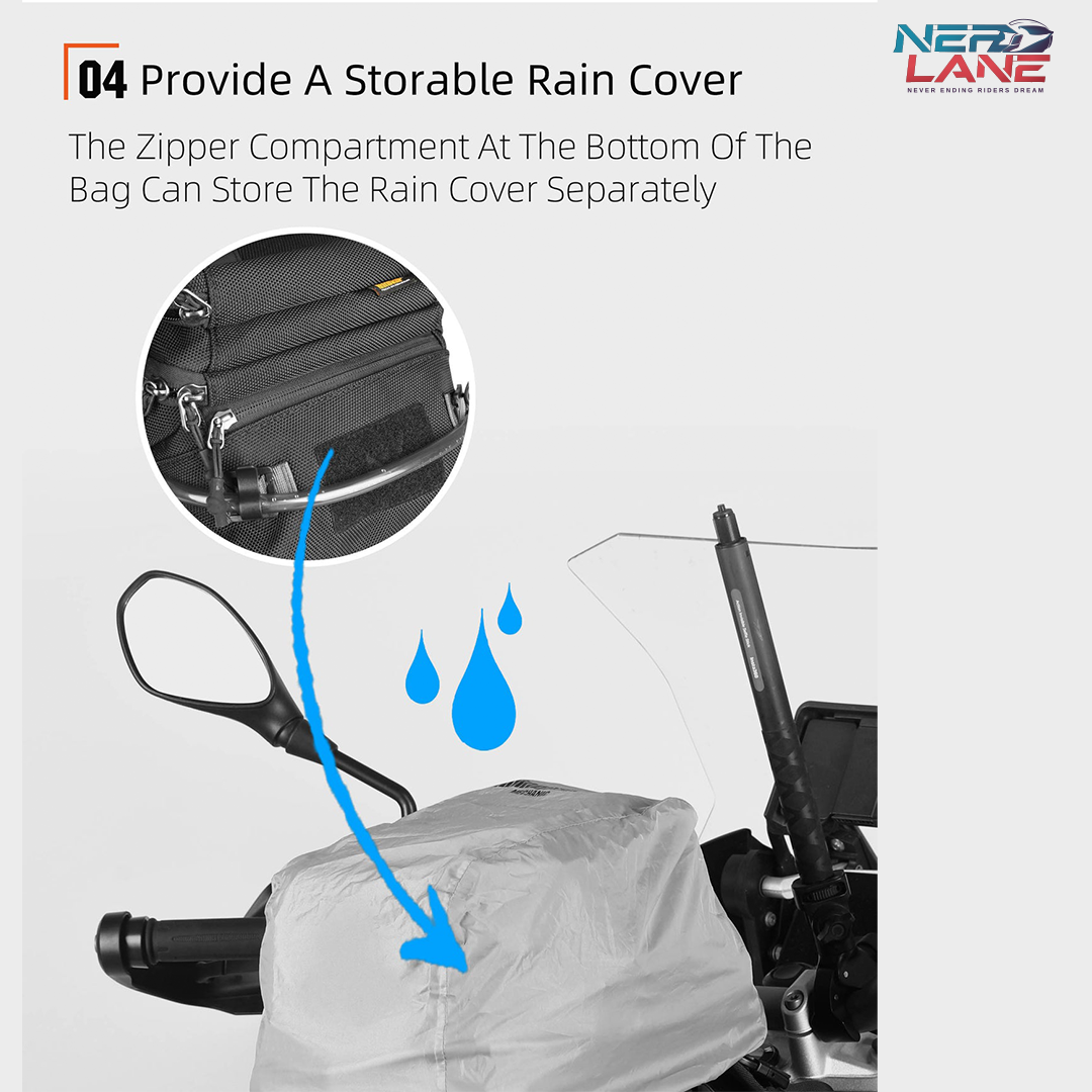 Rhinowalk Mechanics Series 9L Tank Bag (MJX2002)