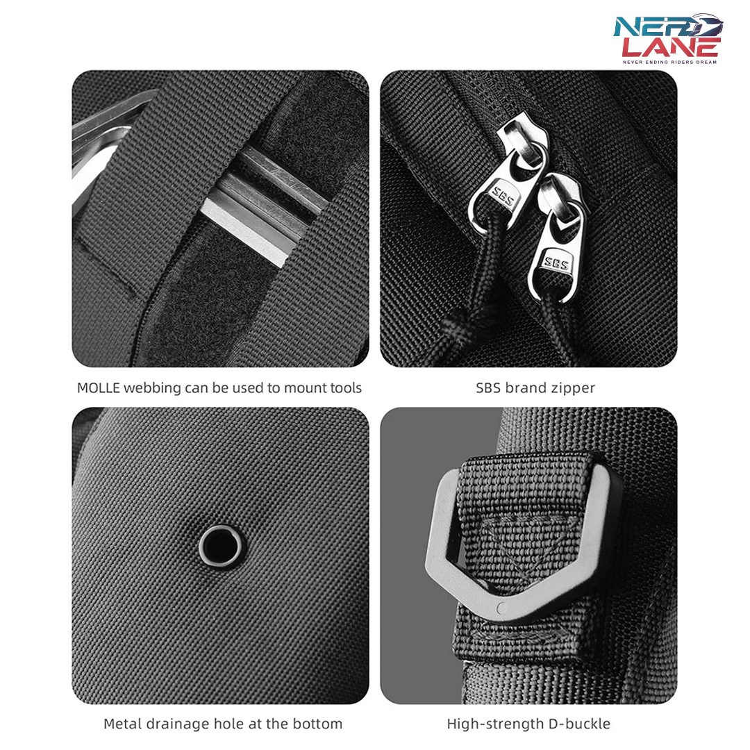 Rhinowalk Insulated Drink Holder for Motorcycle (MJX2006BK)