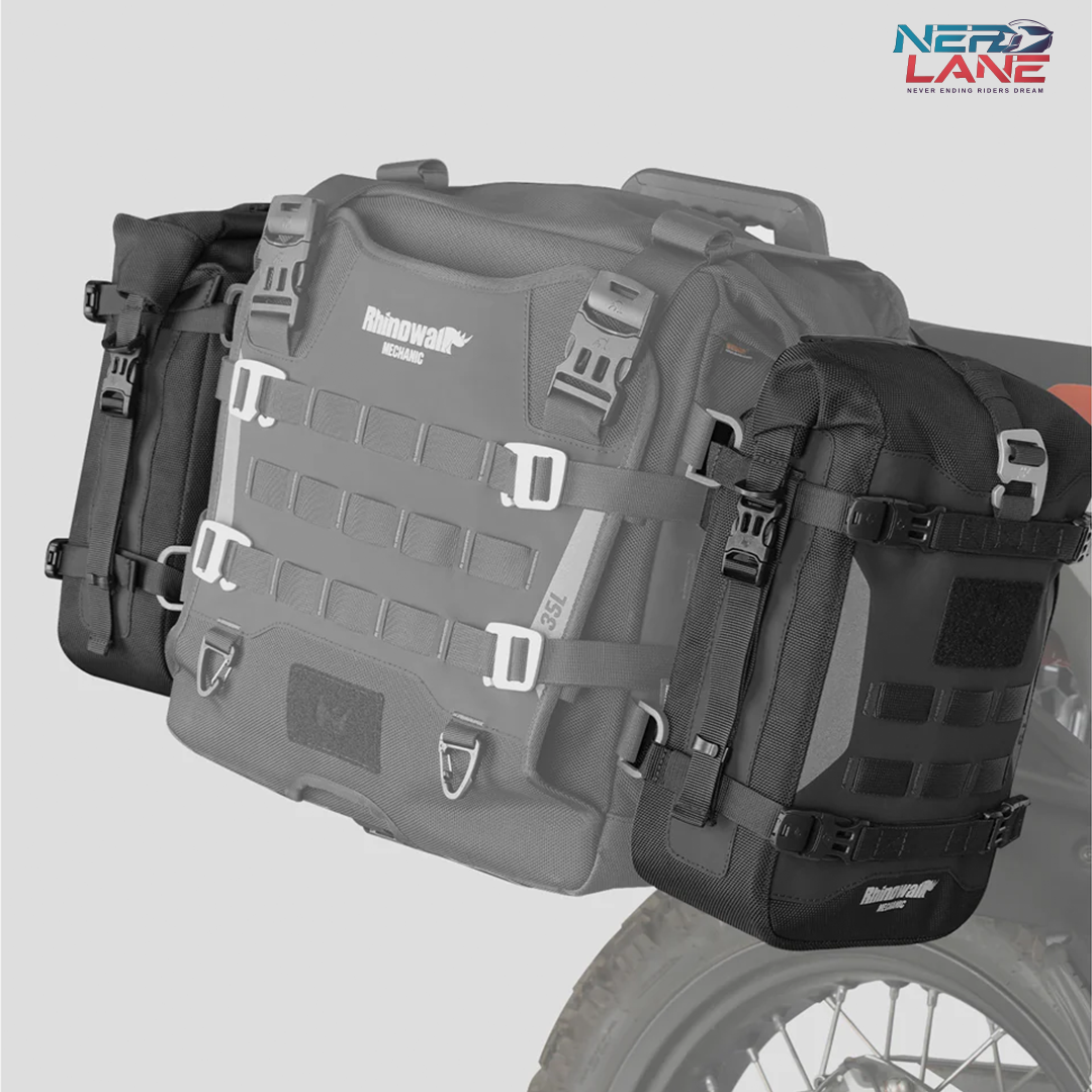 Rhinowalk Mechanic Series – 6L Waterproof Crash Bar Bags (MJX2001BK)