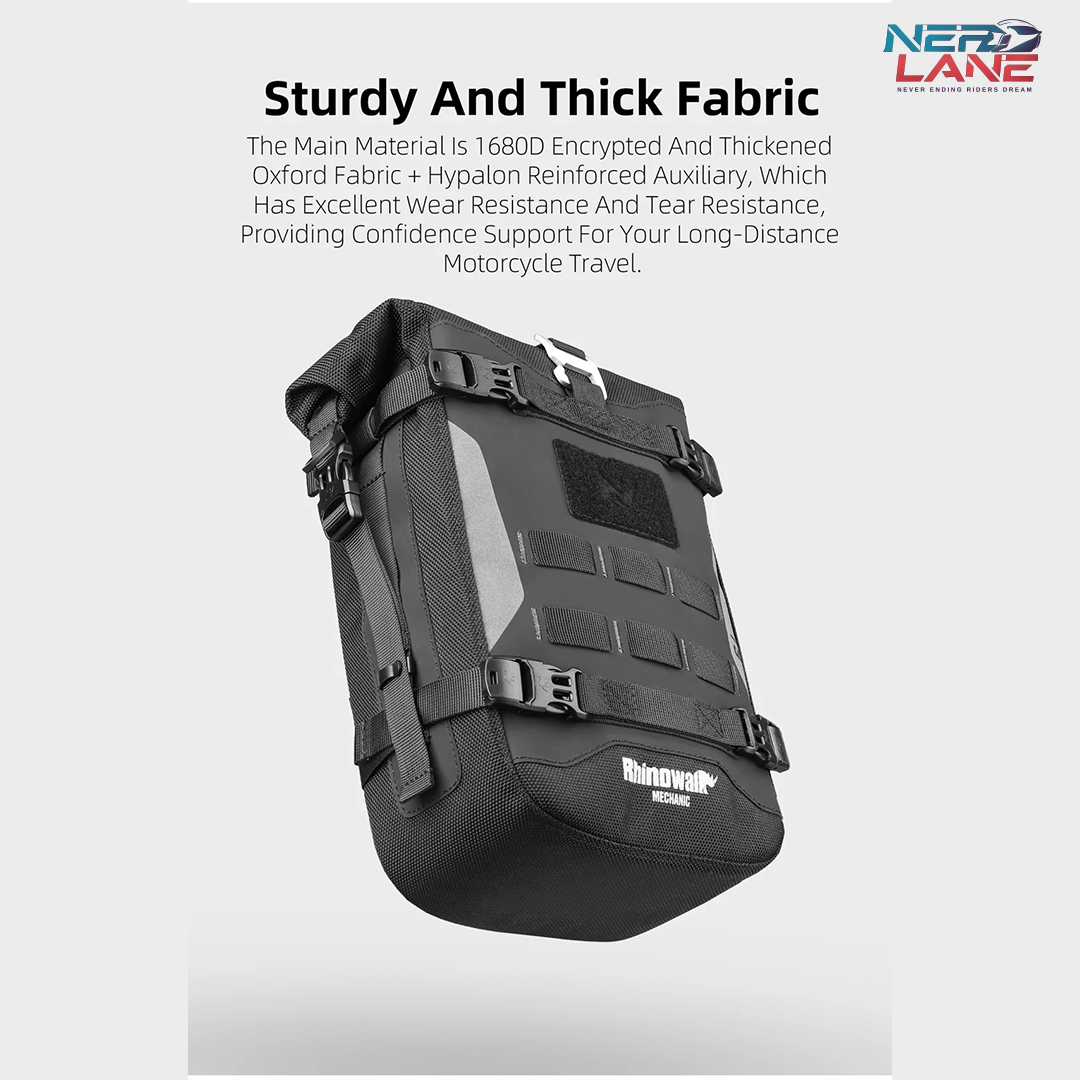 Rhinowalk Mechanic Series – 6L Waterproof Crash Bar Bags (MJX2001BK)
