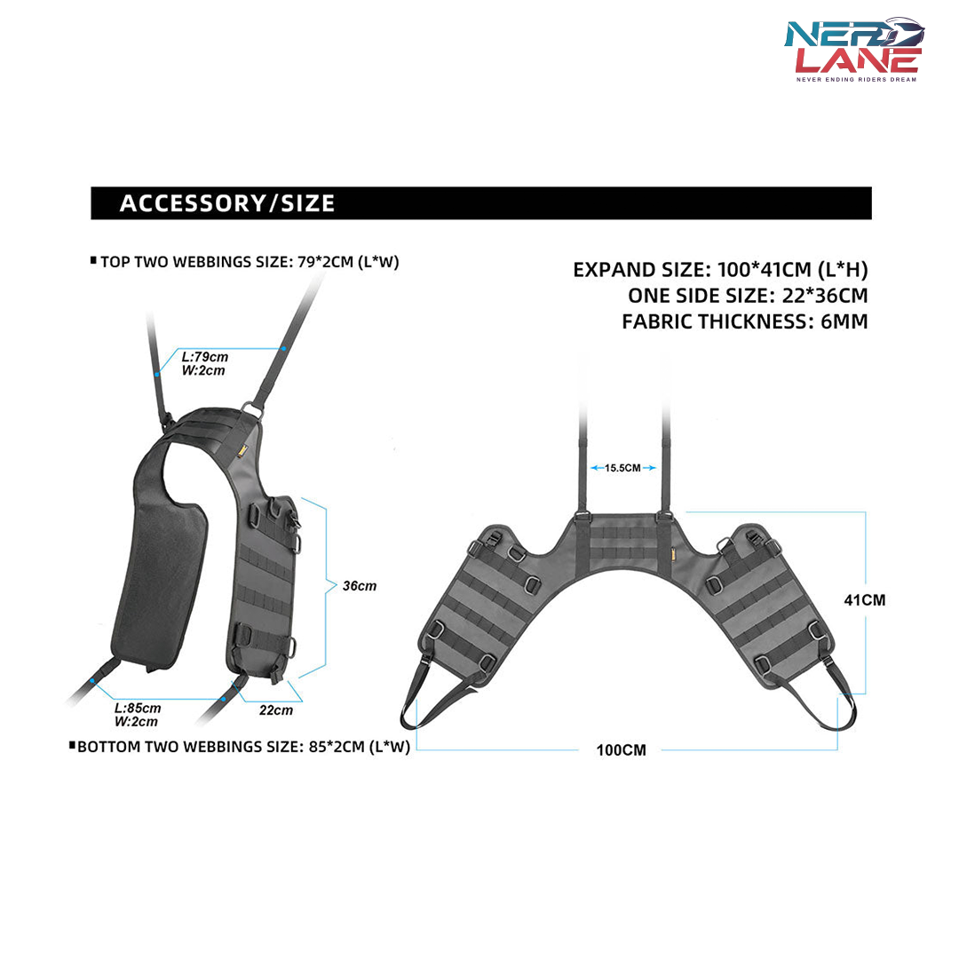 Rhinowalk Saddle Bag Mounting Base (MT002A)