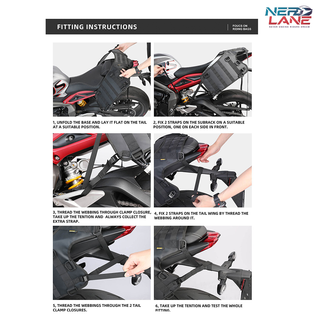 Rhinowalk Saddle Bag Mounting Base (MT002A)