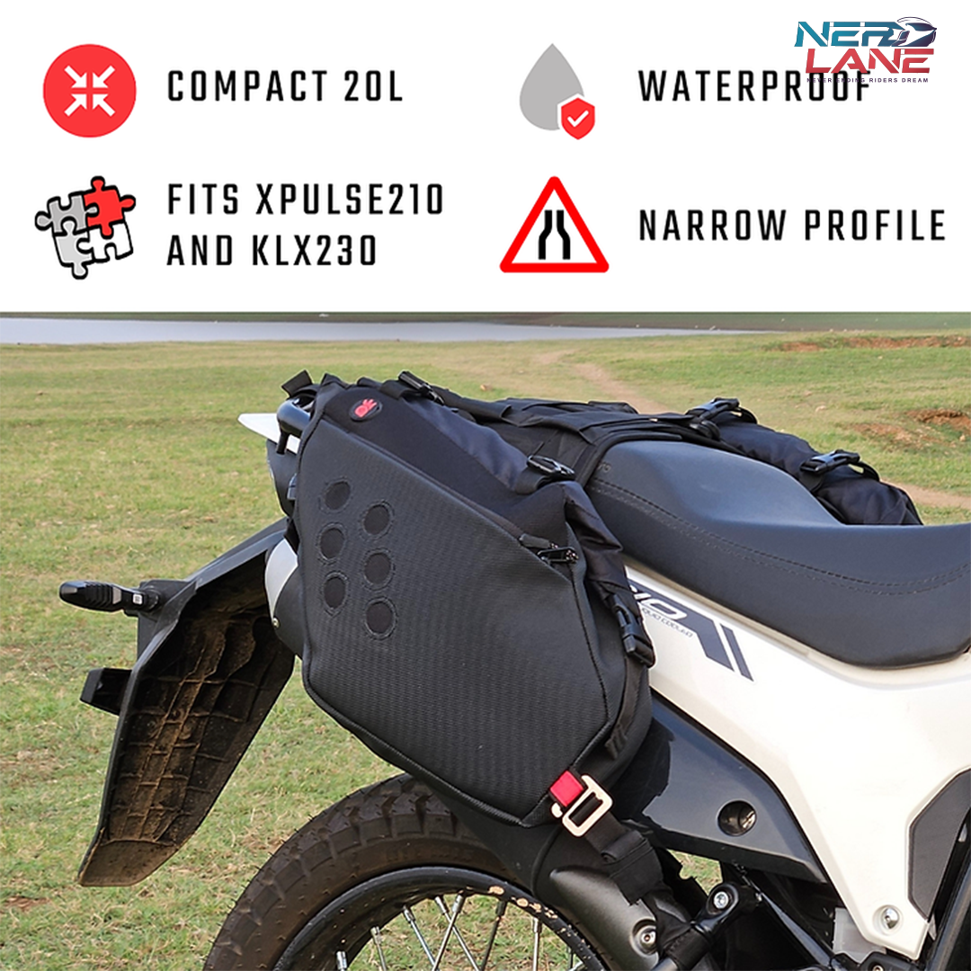 RiderZone 20L Karzok Saddle Bags