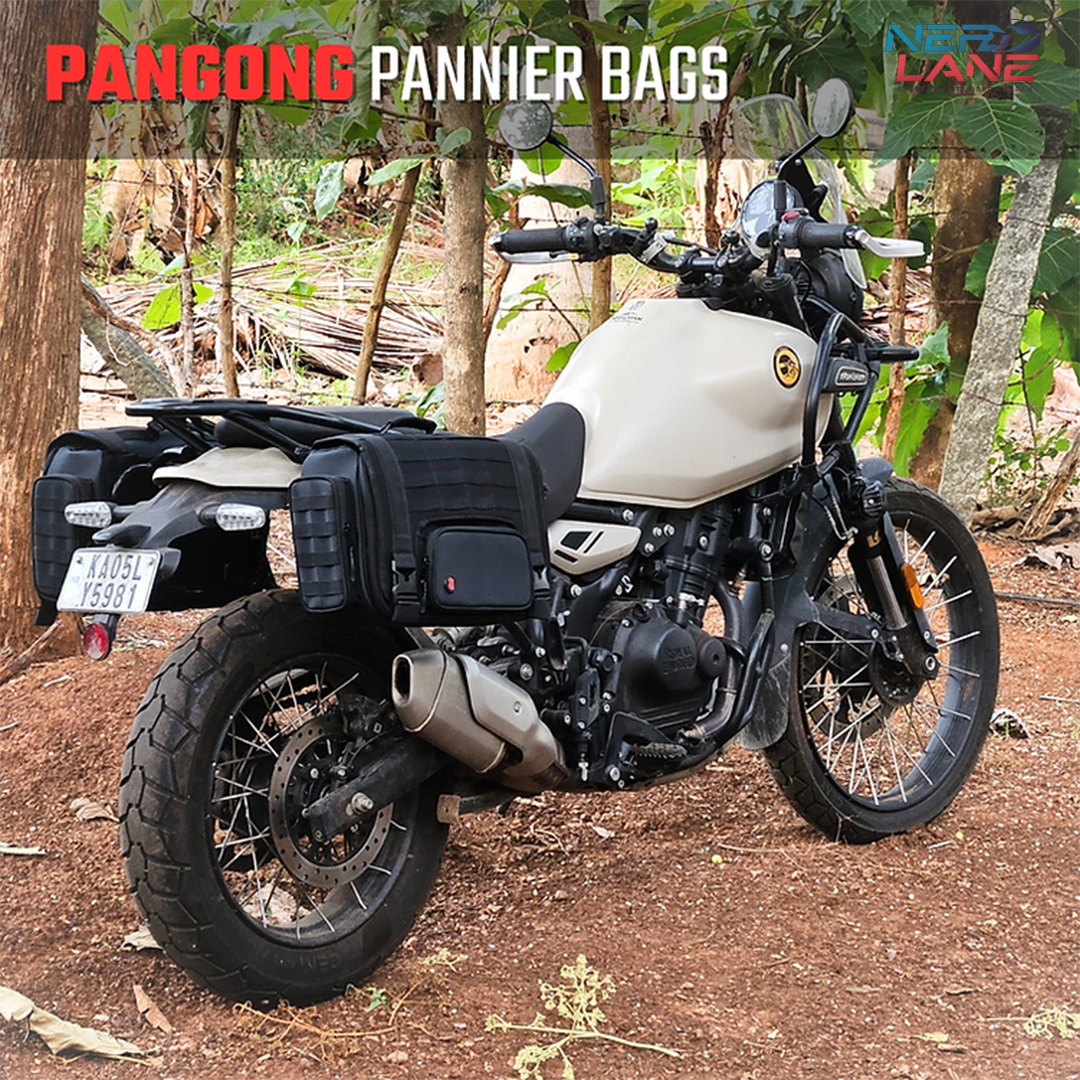 RiderZone 40L–50L Pangong Pannier Bags
