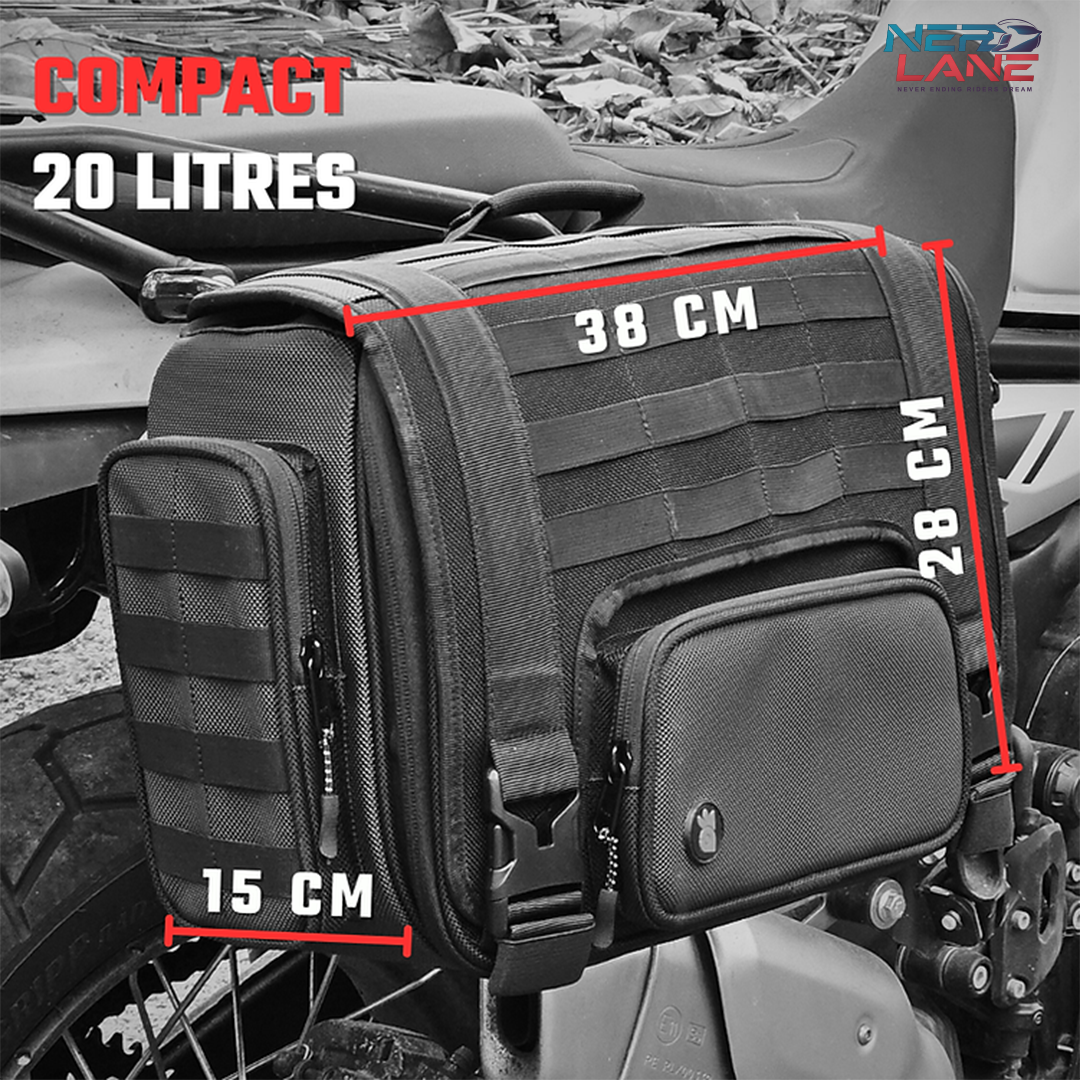 RiderZone 40L–50L Pangong Pannier Bags