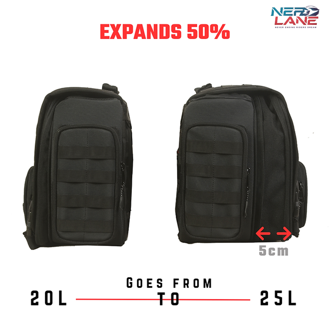 RiderZone 40L–50L Pangong Pannier Bags