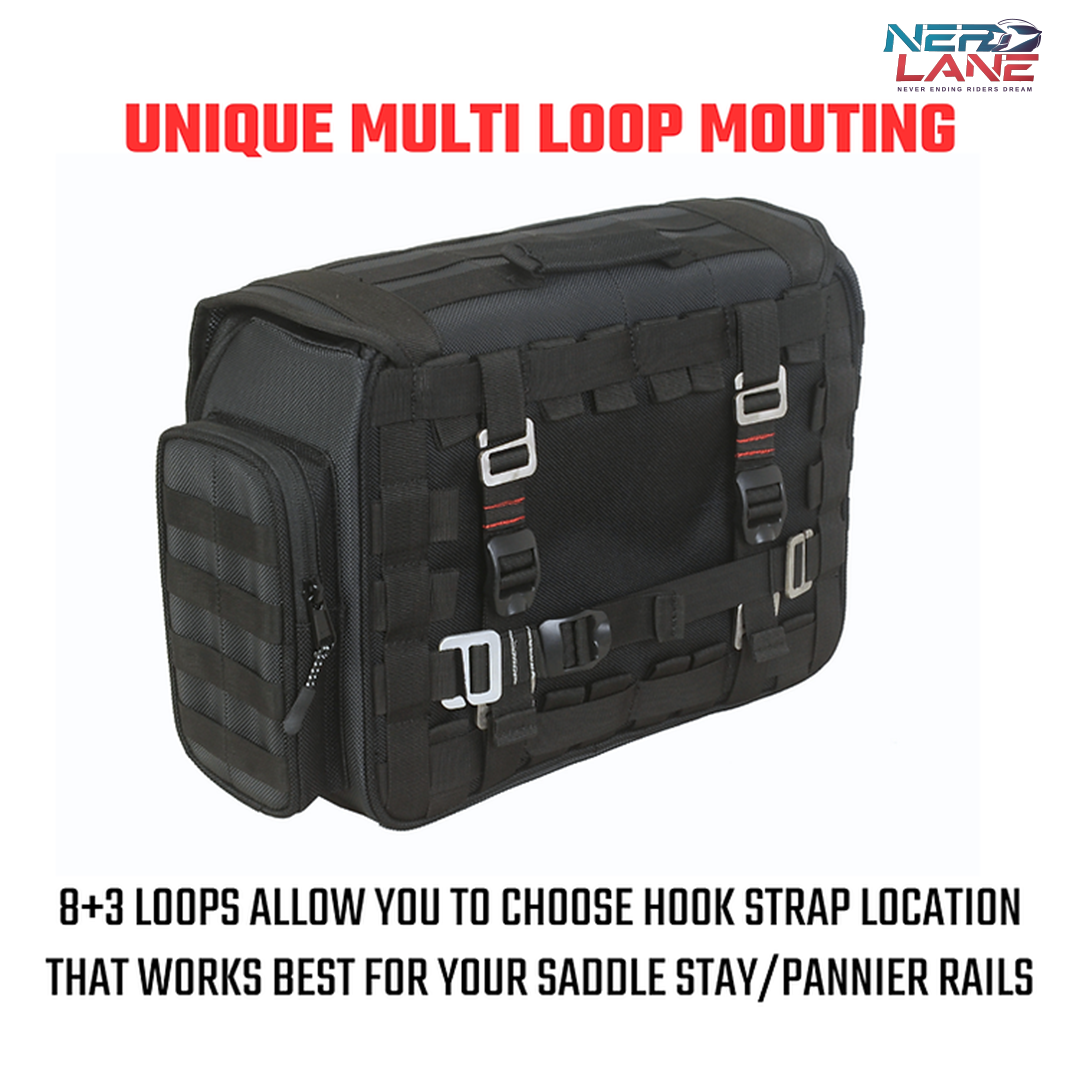 RiderZone 40L–50L Pangong Pannier Bags