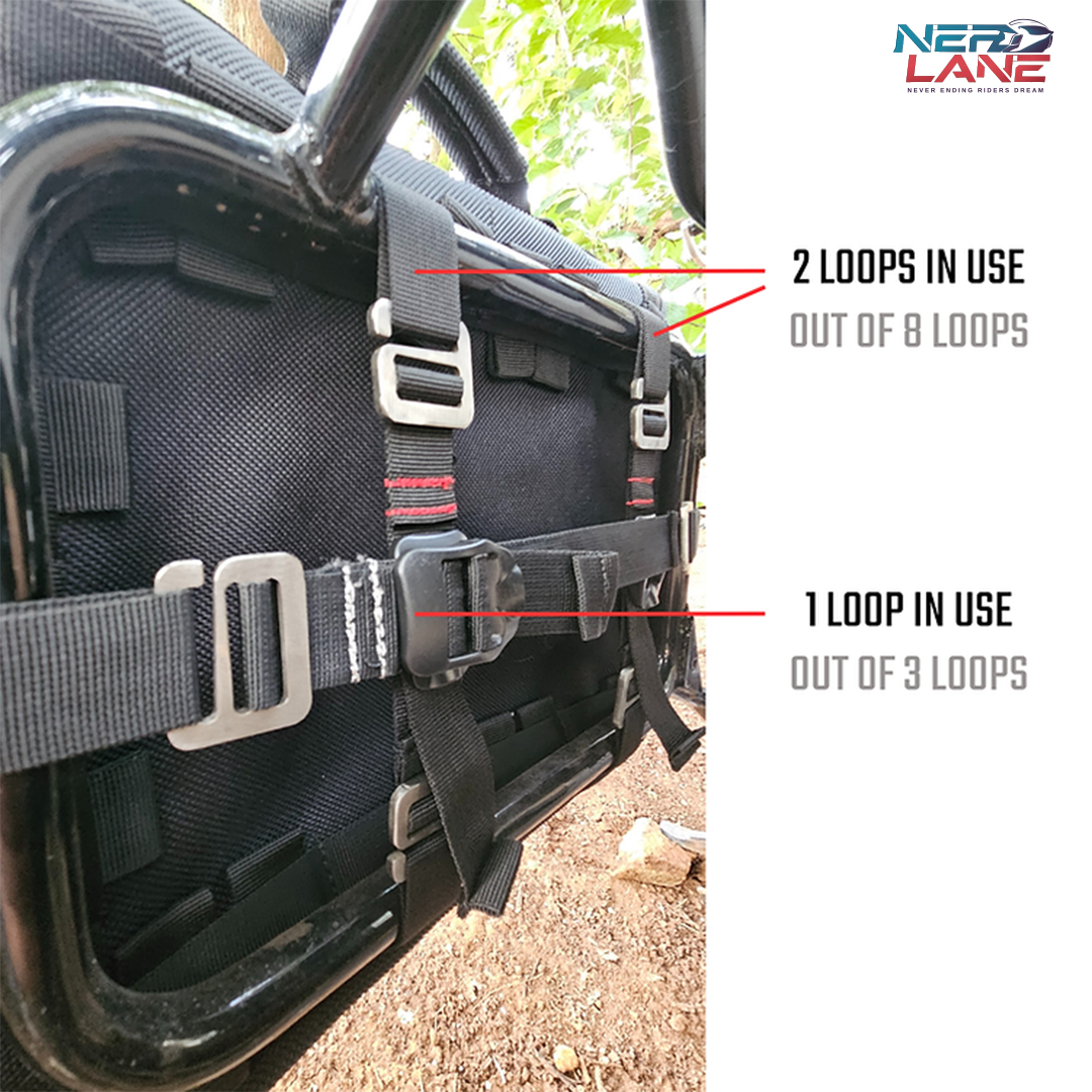 RiderZone 40L–50L Pangong Pannier Bags