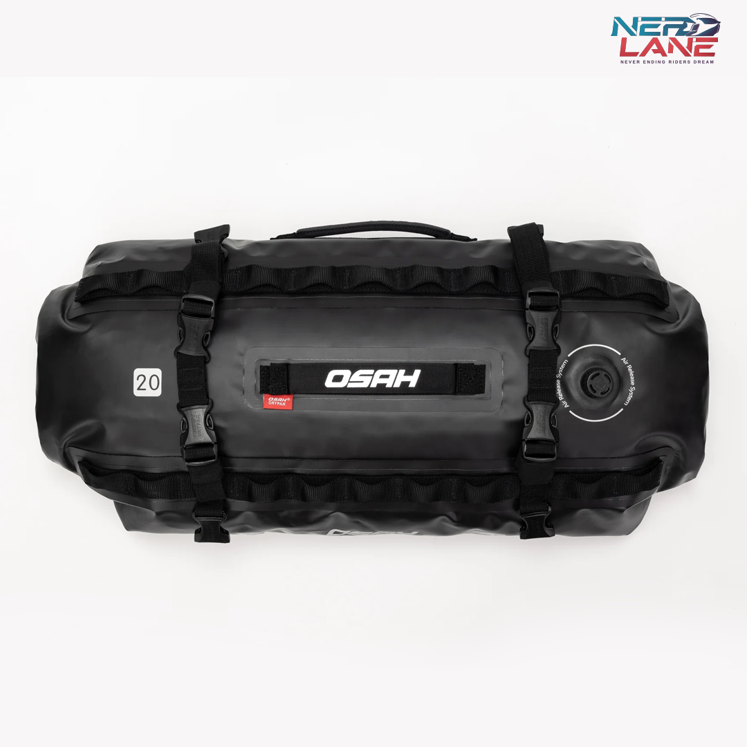 Osah Drypak Edge Module Series 20L Dual Opening Duffel Bag - Black