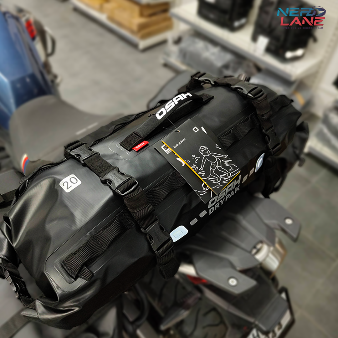 Osah Drypak Edge Module Series 20L Dual Opening Duffel Bag - Black