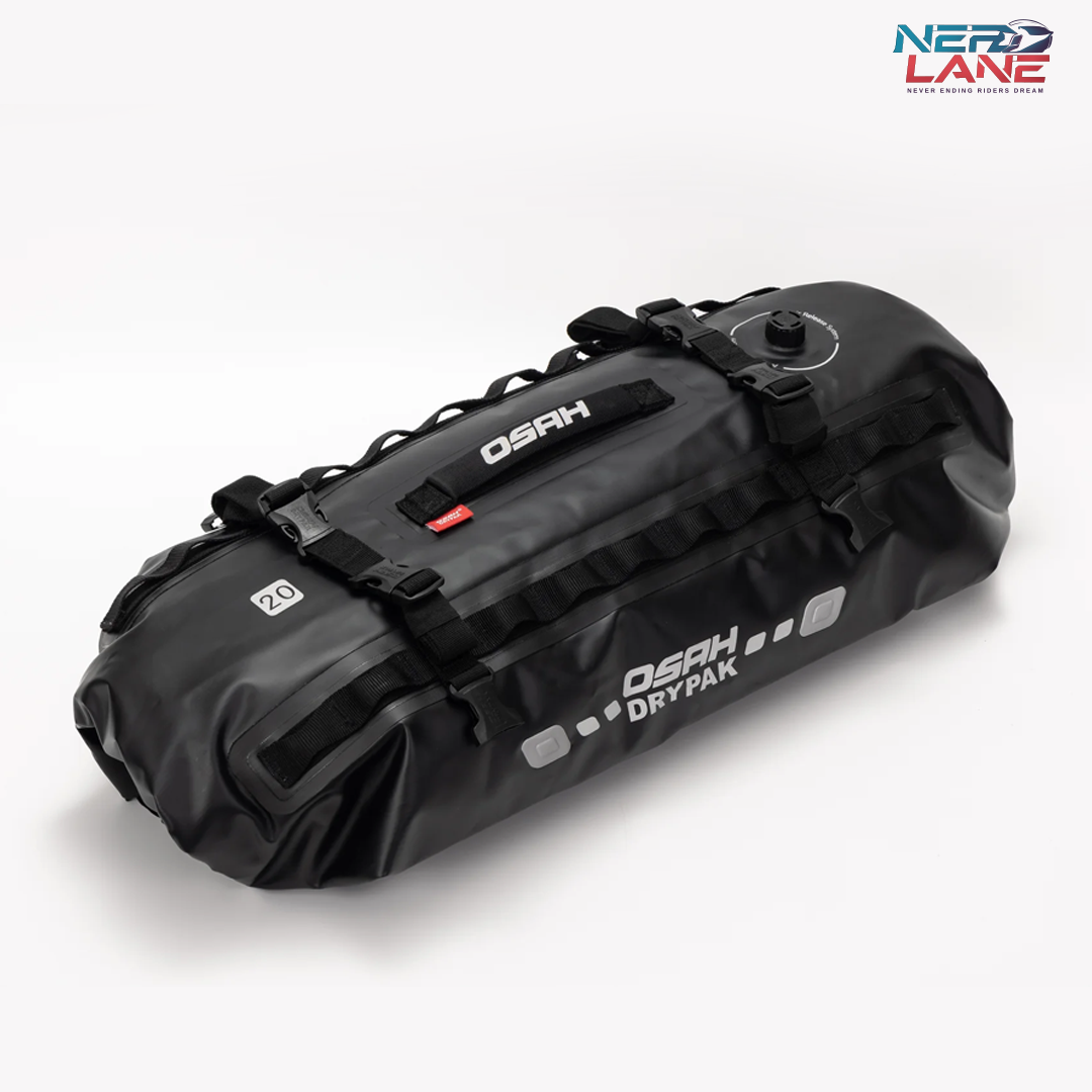 Osah Drypak Edge Module Series 20L Dual Opening Duffel Bag - Black