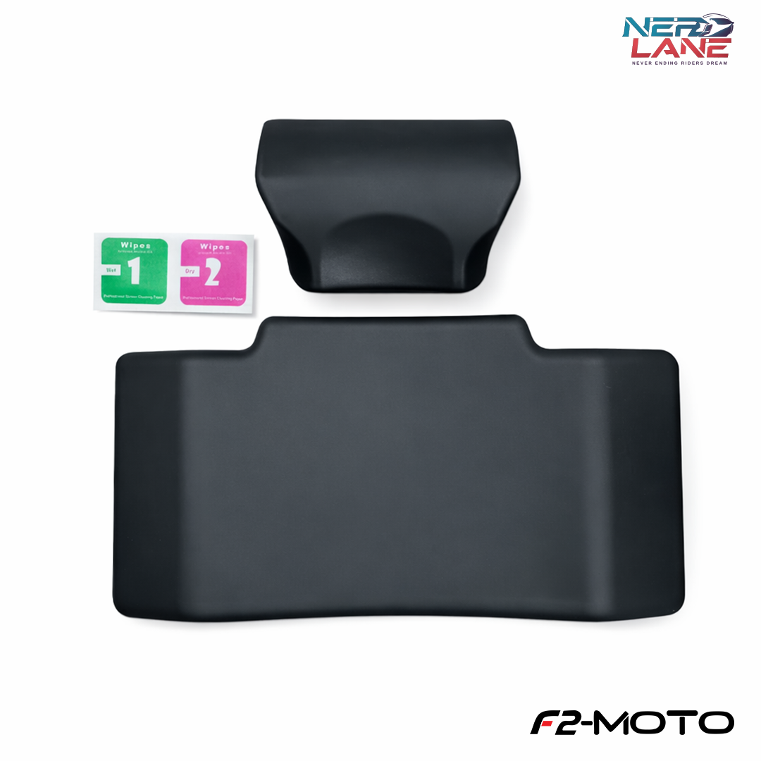 F2-Moto 45L Aluminium Top Box - Silver