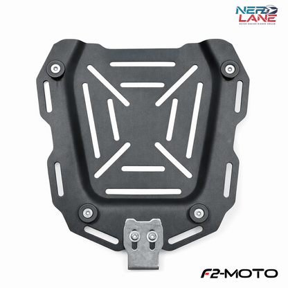 F2-Moto 45L Aluminium Top Box - Black