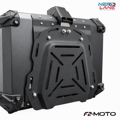 F2-Moto 45L Aluminium Top Box - Black