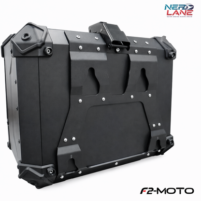 F2-Moto 45L Aluminium Top Box - Black