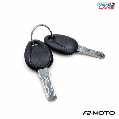 F2-Moto 45L Aluminium Top Box - Black