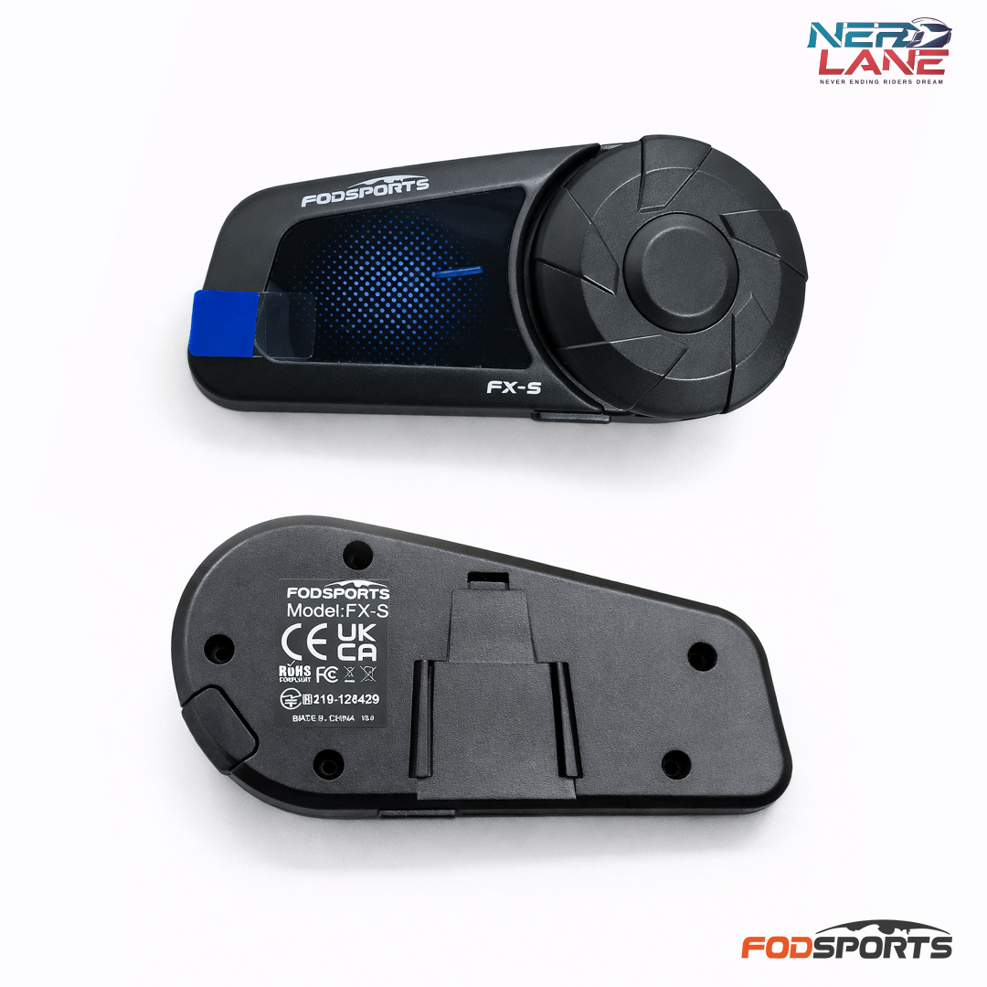 Foosports FX-S intercom device on a white background