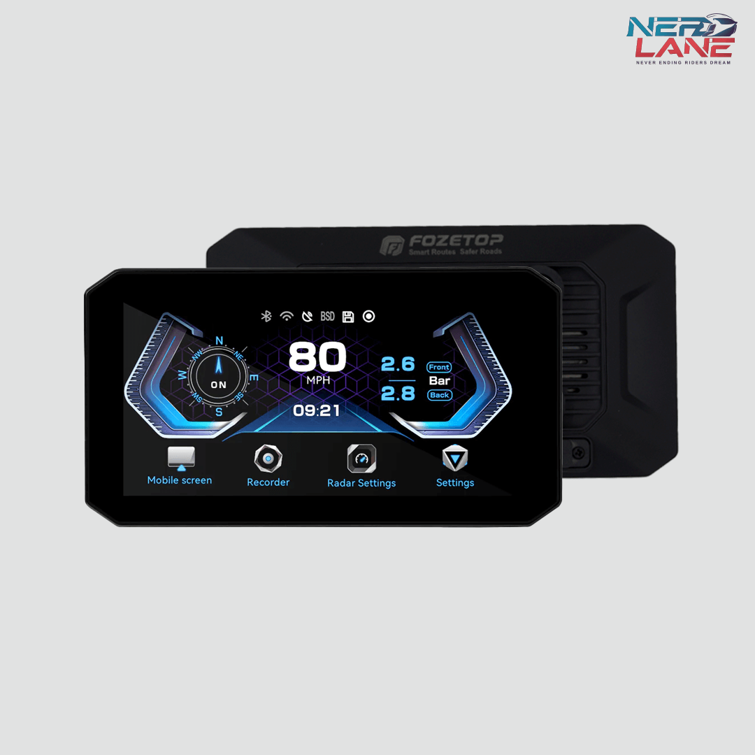 Fozetop Front and rear view of device