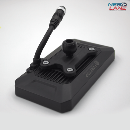 Rear View of Fozetop Navigation Device 