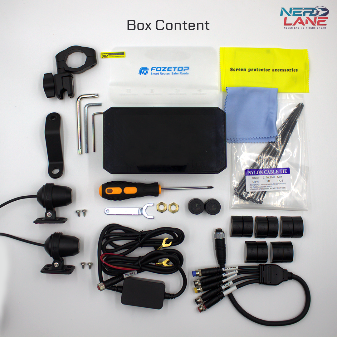Fozetop Box Content