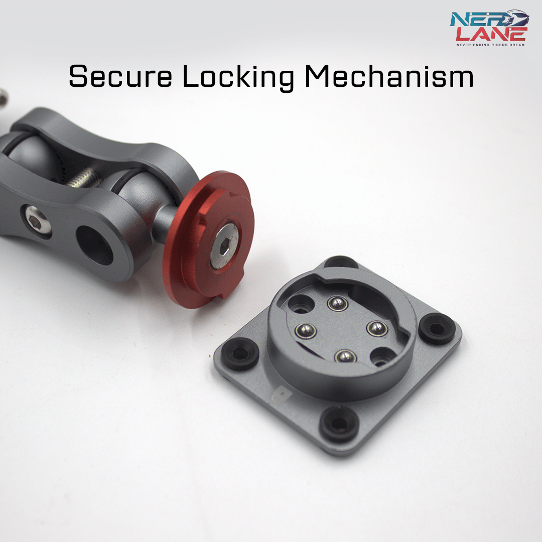 MotoPlay Secure locking mechanism