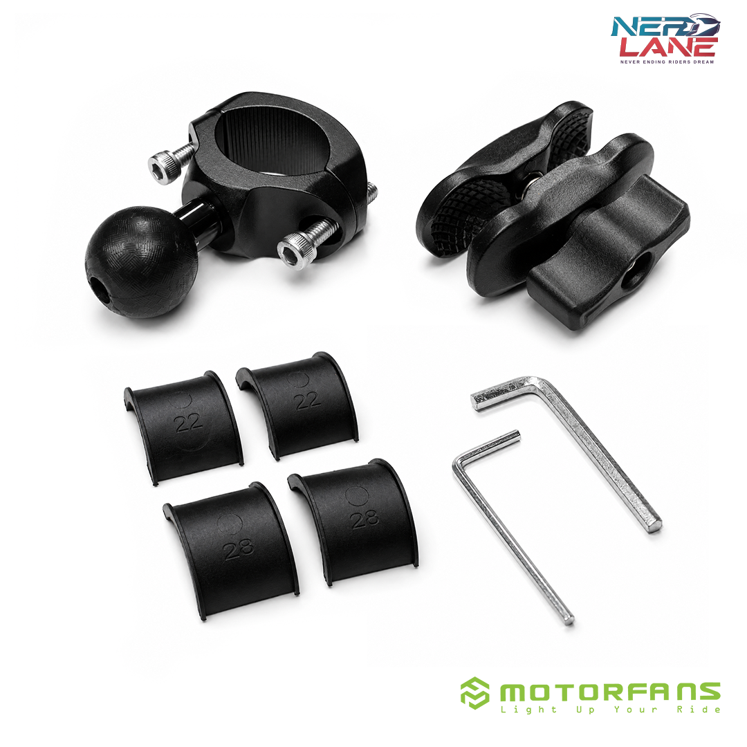 Motorfans MotoPlay Light | Universal Motorcycle Phone Mount