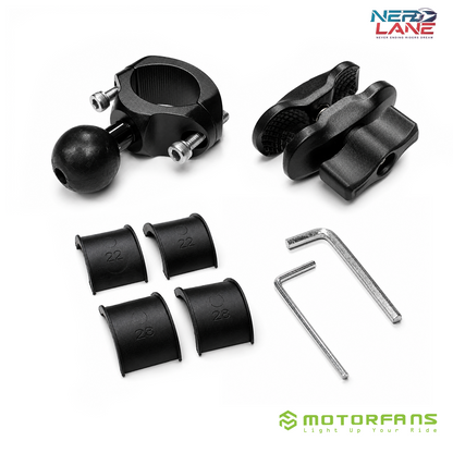 Motorfans MotoPlay Light | Universal Motorcycle Phone Mount