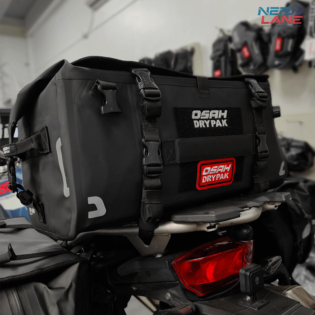 Osah Drypak Outrider 40L Semi-Rigid Tail Bag – Waterproof