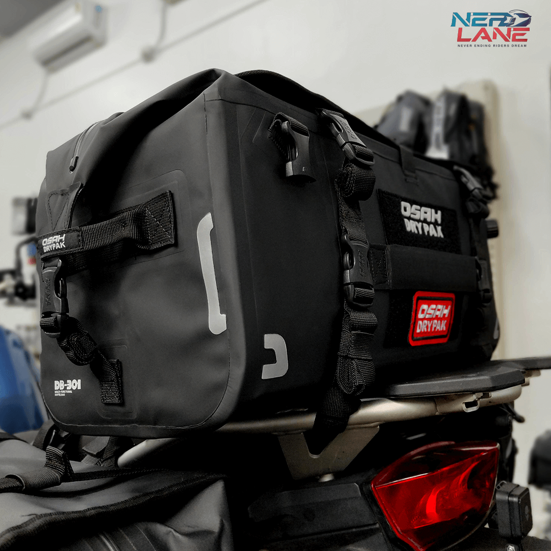 Osah Drypak Outrider 40L Semi-Rigid Tail Bag – Waterproof