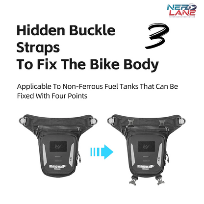 Rhinowalk 2.4L Multifunctional Leg Bag / Tank Bag (MJX2008BK)