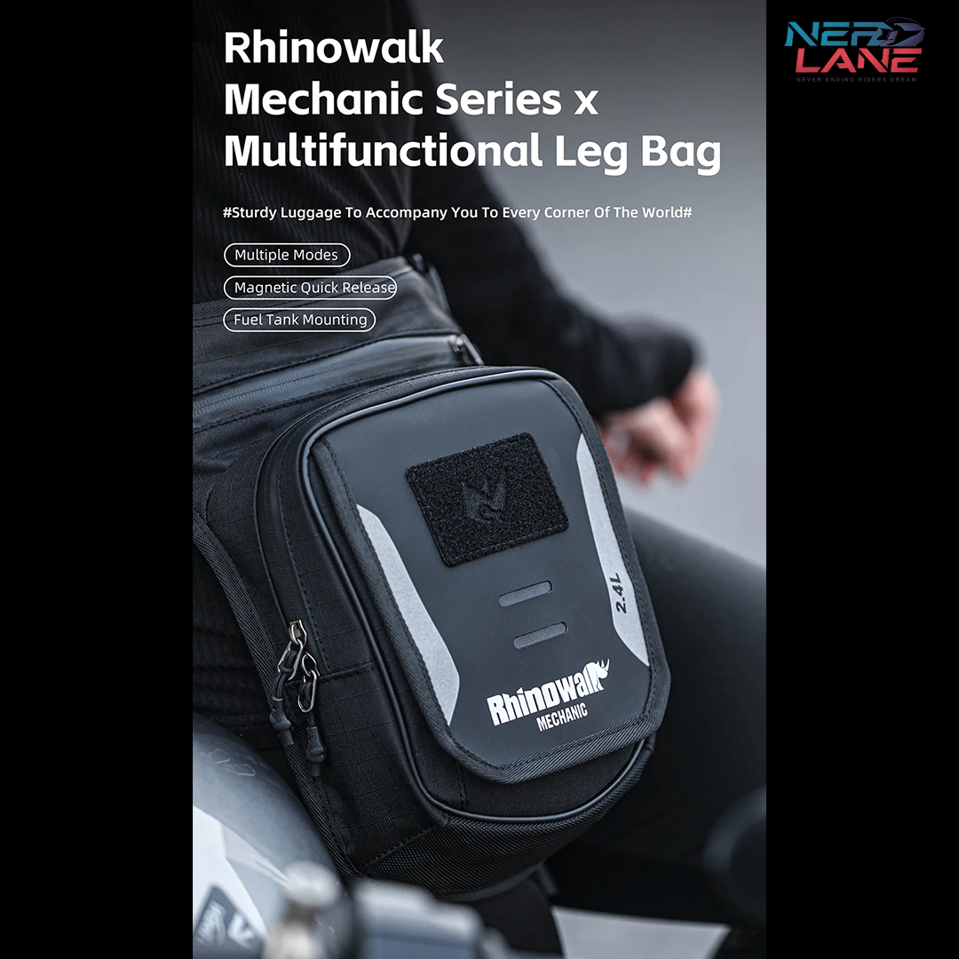 Rhinowalk 2.4L Multifunctional Leg Bag / Tank Bag (MJX2008BK)
