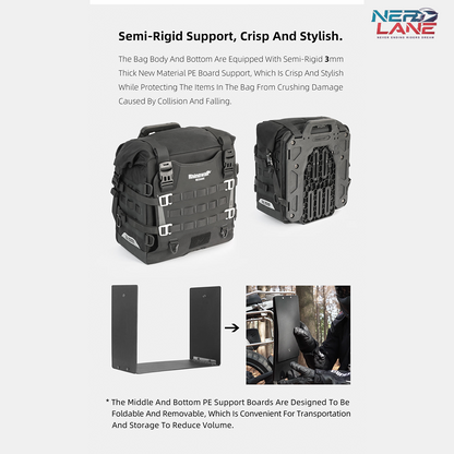 Rhinowalk Mechanics Series 35L Quick Release Side Bag (MJX2004)