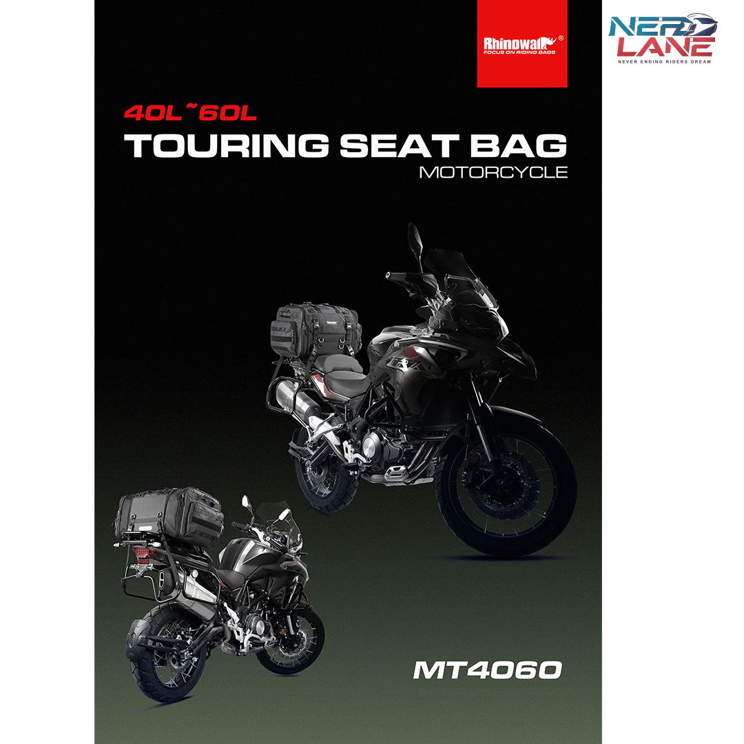 Rhinowalk 40-60L Motorcycle TailBag (MT4060)
