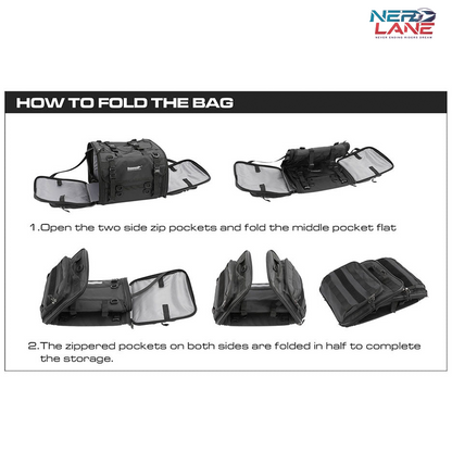 Rhinowalk 40-60L Motorcycle TailBag (MT4060)