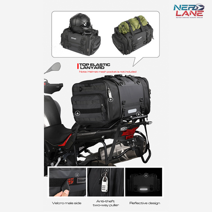 Rhinowalk 40-60L Motorcycle TailBag (MT4060)